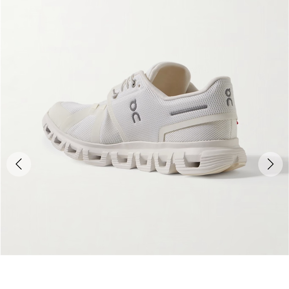 On Running Cloud White Sneakers - Picture 3 of 5